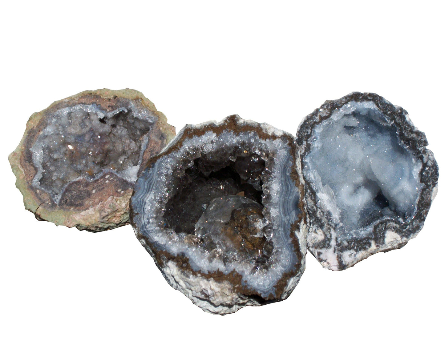 Large Size Break Open Geodes Kit 12 Whole Geodes By Ancient Treasure Adventures