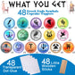 48pcs Greek Mythology Cupcake Toppers, Htabiol Olympians God Cupcake Toppers, Greek Mythology Party Cake Decorations, Suit for Percy Jackson Birthday