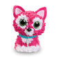 The Orb Factory PlushCraft Kitty 3D Kit, Pink/White/Blue, 5" x 4" x 10" (72889)