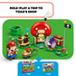 LEGO Super Mario Nabbit at Toad’s Shop Expansion Set, Build and Display Toy for Kids, Video Game Toy Gift Idea for Gamers, Boys and Girls Ages 7