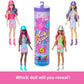 Barbie Color Reveal Fashion Doll & Accessories with 6 Surprises, Disco Star Series with Metallic Shine & Color-Change Bodice (Styles May Vary)