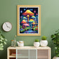 Puzzles for Adults 500 Pieces, Mushroom Jigsaw Puzzles - Starry Night Mushrooms, Impossible Glow in The Dark Puzzle for Seniors Family, 14.96x20.47