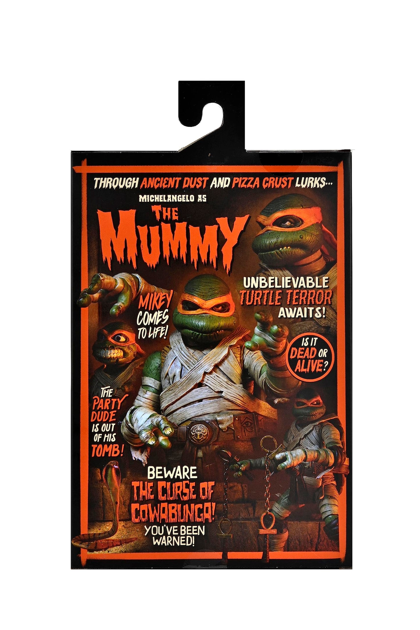 Unviersal Monsters x Teenage Mutant Ninja Turtles: Michelangelo as The Mummy Ultimate 7" Action Figure