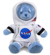 DolliBu Baby Blue Bear Astronaut Plush Toy - Wild Life Astronaut Stuffed Animal with Space Helmet and NASA Astronaut Suit, Spaceman Doll Decor