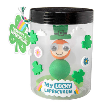 Fun Express I Caught A Leprechaun JAR CK-6 - Craft Kits - 6 Pieces