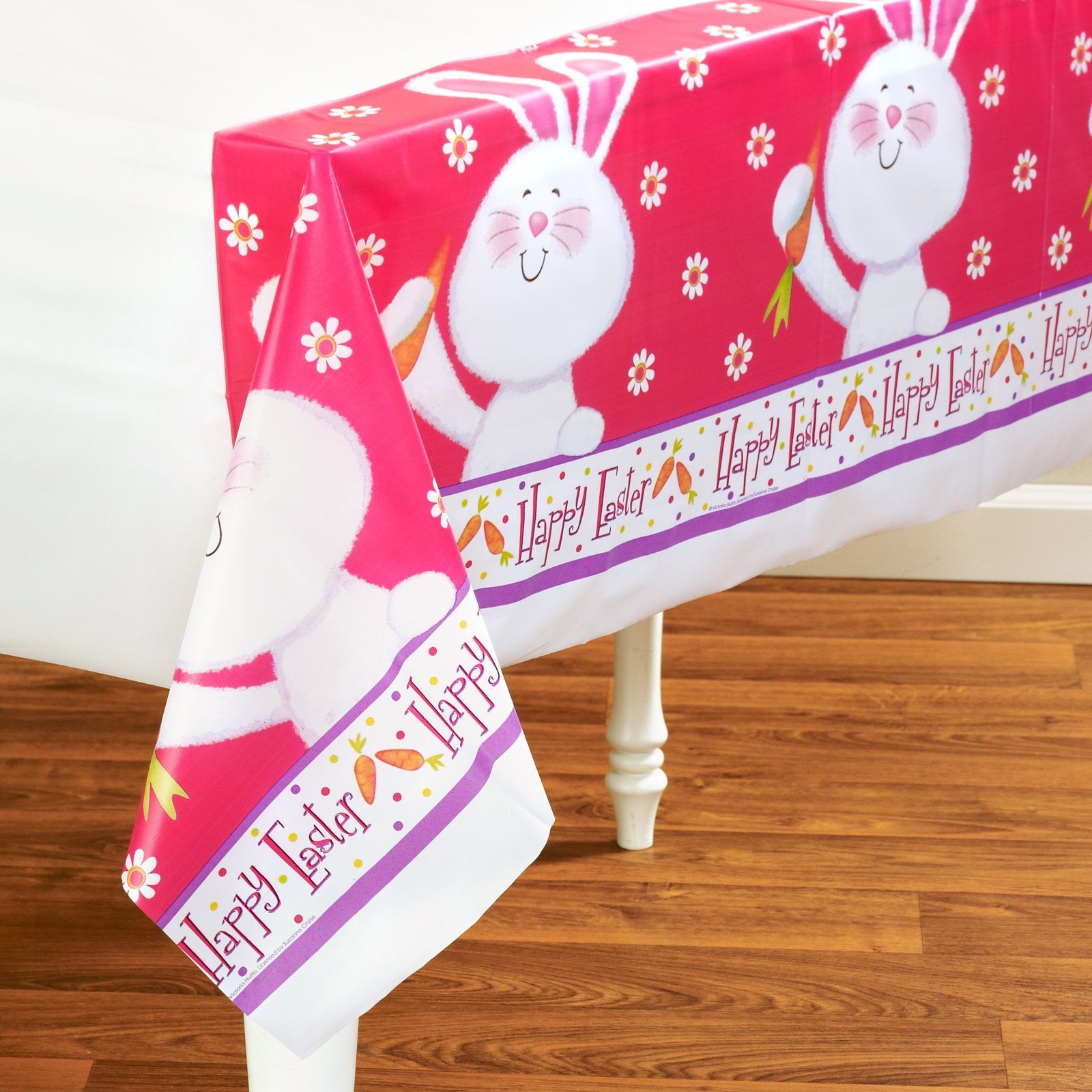 Hippity Hop Plastic Tablecover Party Accessory