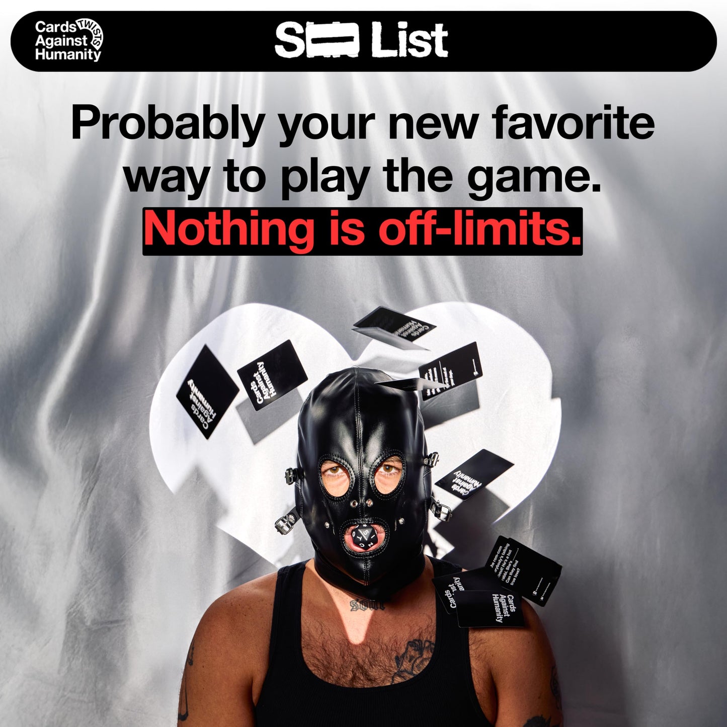 Cards Against Humanity: S⸺ List • A New Twist on The Classic Adult Party Game • New Expansion, Plus a Whole New Way to Play Where You Write Your own