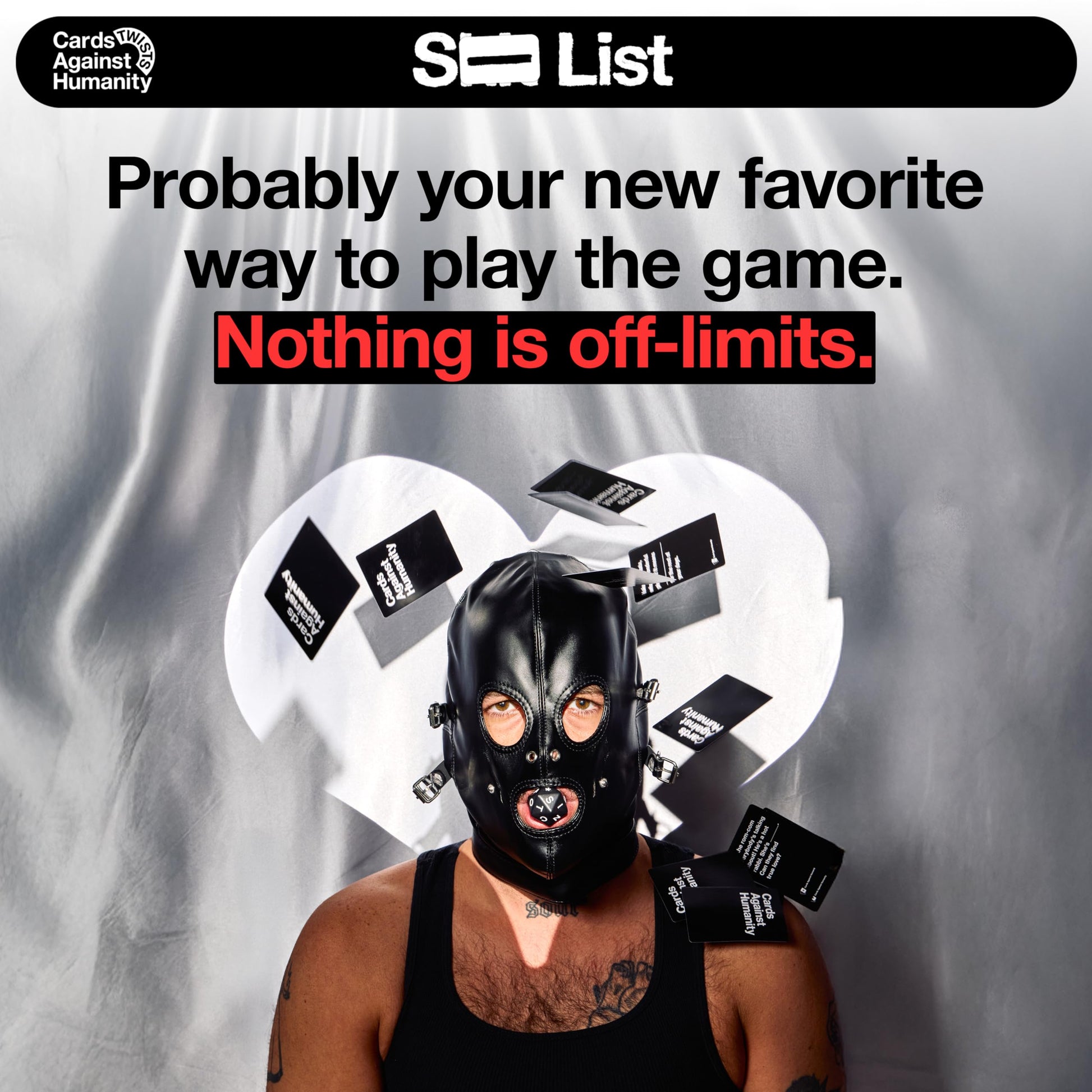Cards Against Humanity: S⸺ List • A New Twist on The Classic Adult Party Game • New Expansion, Plus a Whole New Way to Play Where You Write Your own