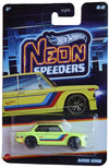 Hot Wheels BMW 2002, Neon Speeders 8/8 [Green]