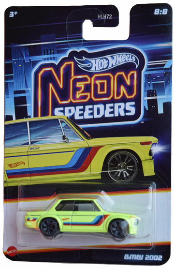 Hot Wheels BMW 2002, Neon Speeders 8/8 [Green]
