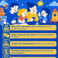Chatterbox Conversation Cards for Kids, 200 Questions Designed for Kids and Children to Share, Connect and Enjoy Family Game Night, Family Reunion