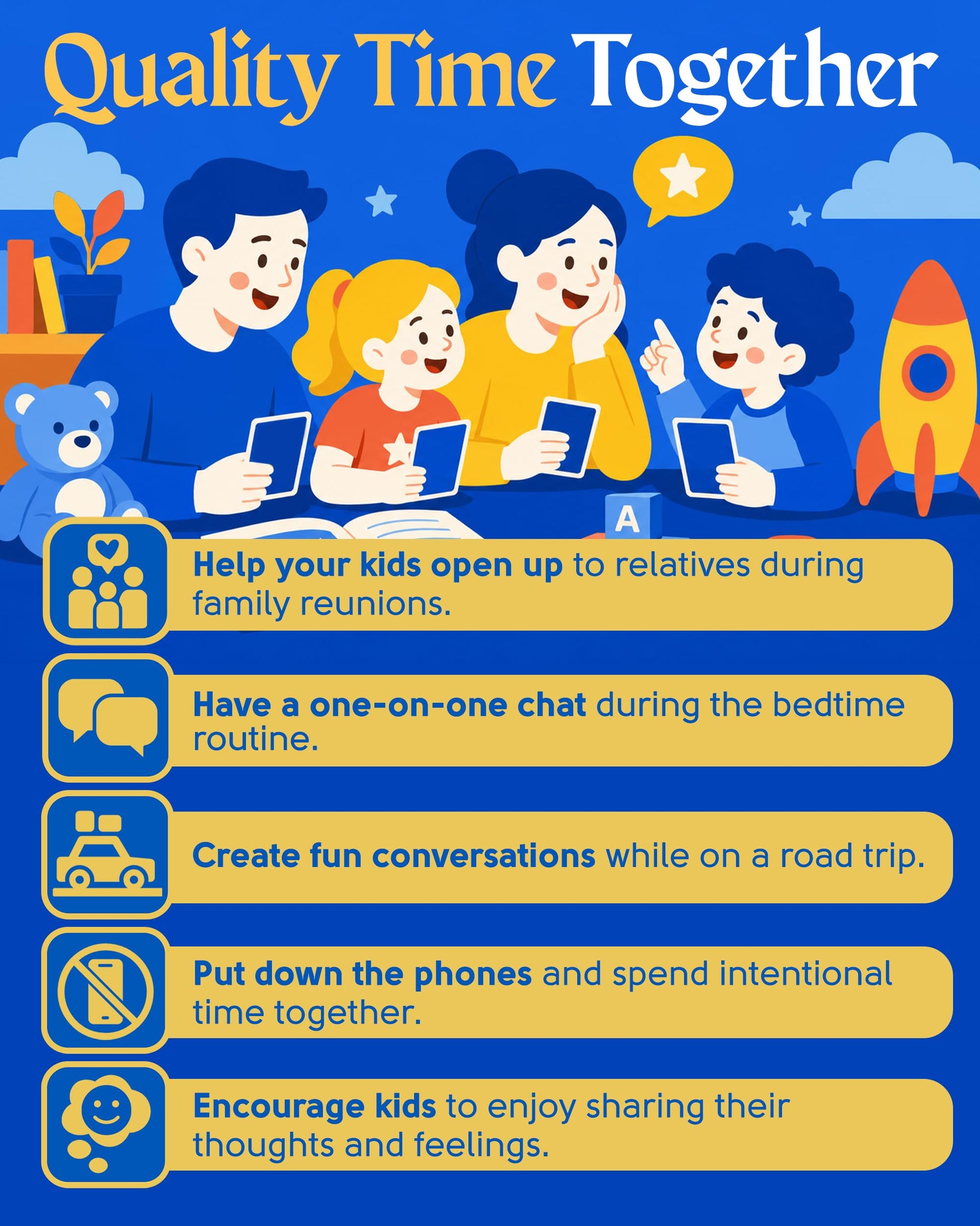 Chatterbox Conversation Cards for Kids, 200 Questions Designed for Kids and Children to Share, Connect and Enjoy Family Game Night, Family Reunion