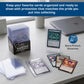 BCW 3x4 Topload Card Holder - Standard - 100ct | Rigid PVC Trading Card Protection for Baseball Cards, Football Cards, and Trading Cards Like Pokémon