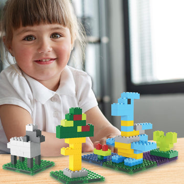 PicassoTiles Magnetc Brick Tile 259pcs Building Block Combo Set Compatible with Major Brick Systems Over 50+ Builds STEM Educational Construction Toy