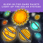 NATIONAL GEOGRAPHIC Kids Window Art Kit - Stained Glass Solar System Arts & Crafts Kit with Glow in The Dark Planets, Use as Window Suncatchers