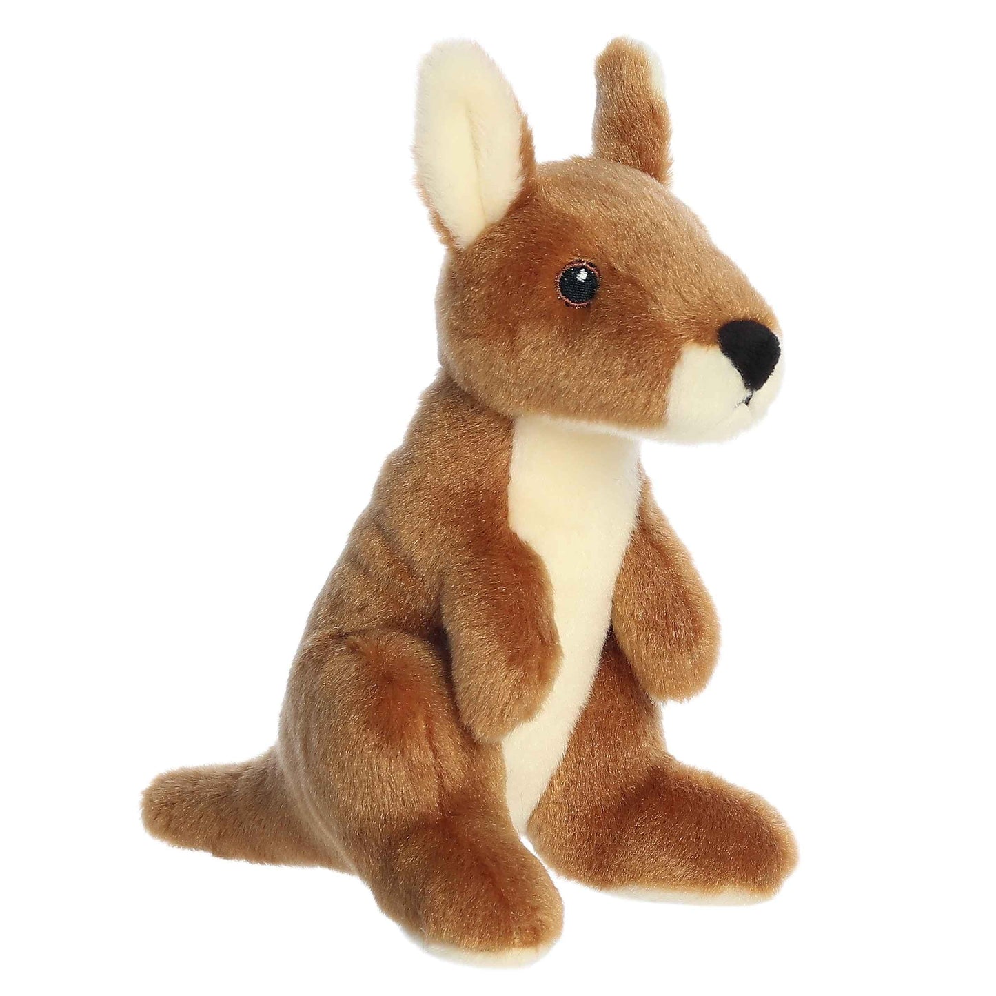 Aurora® Responsibly Made Eco Nation™ Eco Softies™ Kangaroo Stuffed Animal - Ideal for Playtime Adventures - Perfect for Birthdays or Just Because