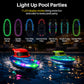 SYMA 2 Pack RC Boats for Kids, LED Lights, Water Spray, 40 Min Playtime