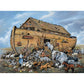 Bits and Pieces 1000 Piece Puzzles for Adults, Noah's Ark - Large 20" x 27" Jigsaw Puzzles 1000 Pieces - Christianity Religious Animals - Random Die
