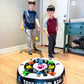 Poolmaster Toss ‘N’ Splash Inflatable Pool Game, Floating Pool Toss Game Set with Balls and Scoring Targets, Pool Party Game for Kids, Teens