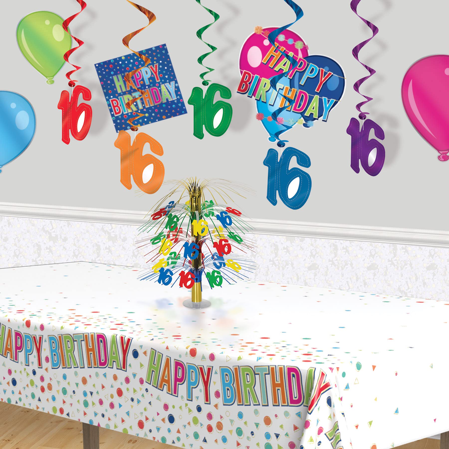 16 Whirls (asstd colors) (5/Pkg)