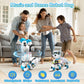 PeachLeaf Smart Robots Dog Toy for Kids, Programmable Interactive RC Robotic Pets with Voice Control and Touch Sensory, Imitates Animals Music