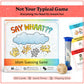 Mellow Minds Idiom Guessing Card Game: 100 Cards. Fun Party Learning for Families Kids and Adults, Charades, Drawing and Describing with Global