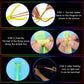 OceanWings LED Flying Set with Whistle, 25 Slingshot+25 Glow Helicopter, Flying Toy Outdoor Toy Glow in The Dark Party Supplies Party Favors Bulk
