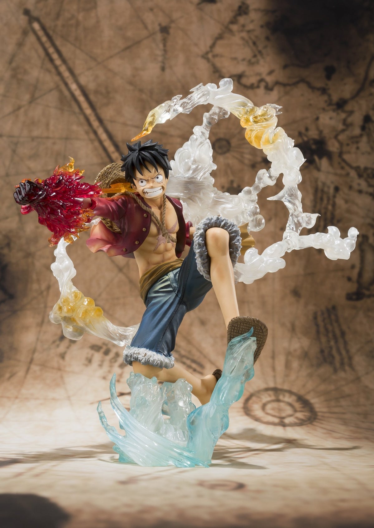 Bandai Tamashii Nations Monkey. D. Luffy "One-Piece" FiguartsZERO Figure (Battle Version)