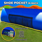 Sportspower My 1st Jump N Play Inflatable Bounce House with Slide & Mesh Shoe Pockets, Large Indoor/Outdoor Bounce for Kids, on 400W Blower