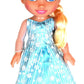 Disney 039897989211 Frozen Elsa Toddler Doll, Blue