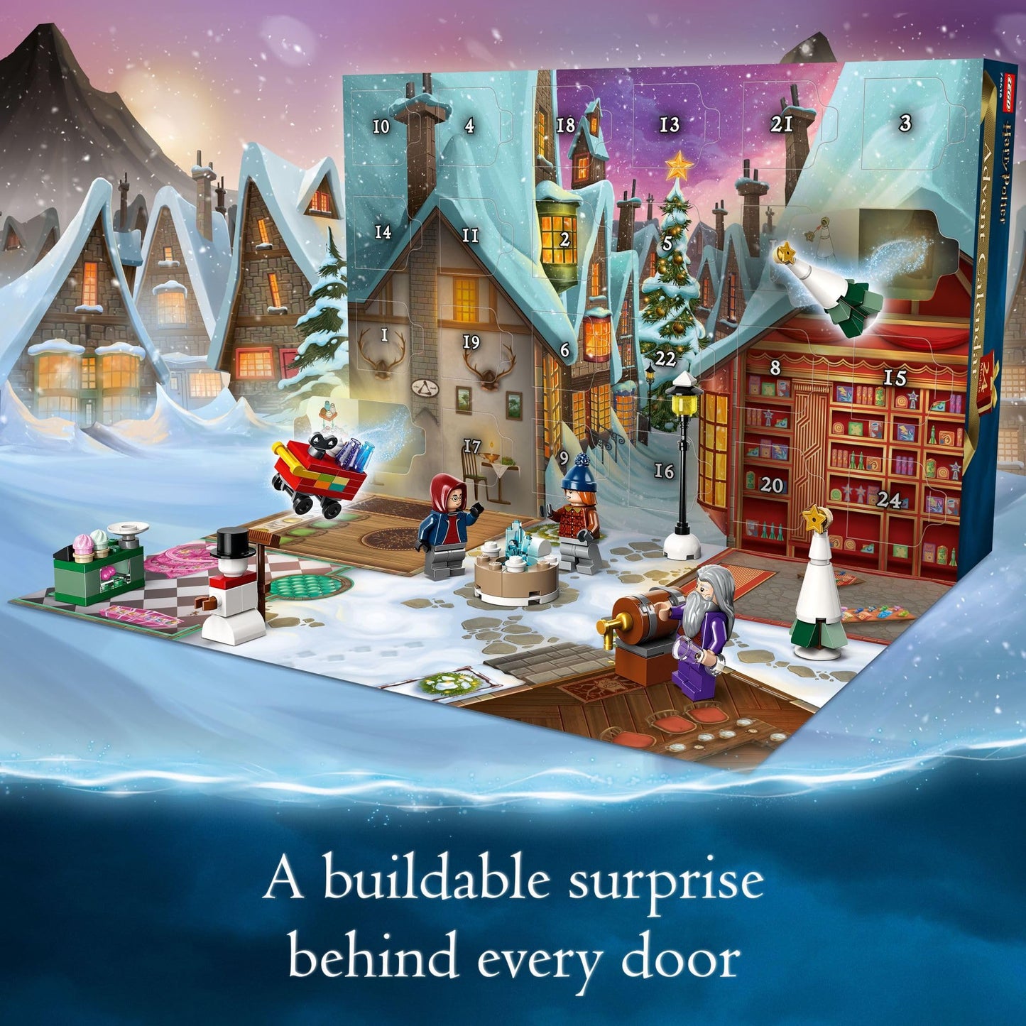 Lego Harry Potter 2023 Advent Calendar 76418 Christmas Countdown Playset with Daily Suprises, Discover New Experiences with This Featuring 18
