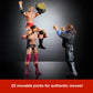 Mattel WWE Elite Evolution 3-Pack Action Figures & Accessories Sets, 6-inch Collectibles with Swappable Parts, Includes Triple H, Randy Orton