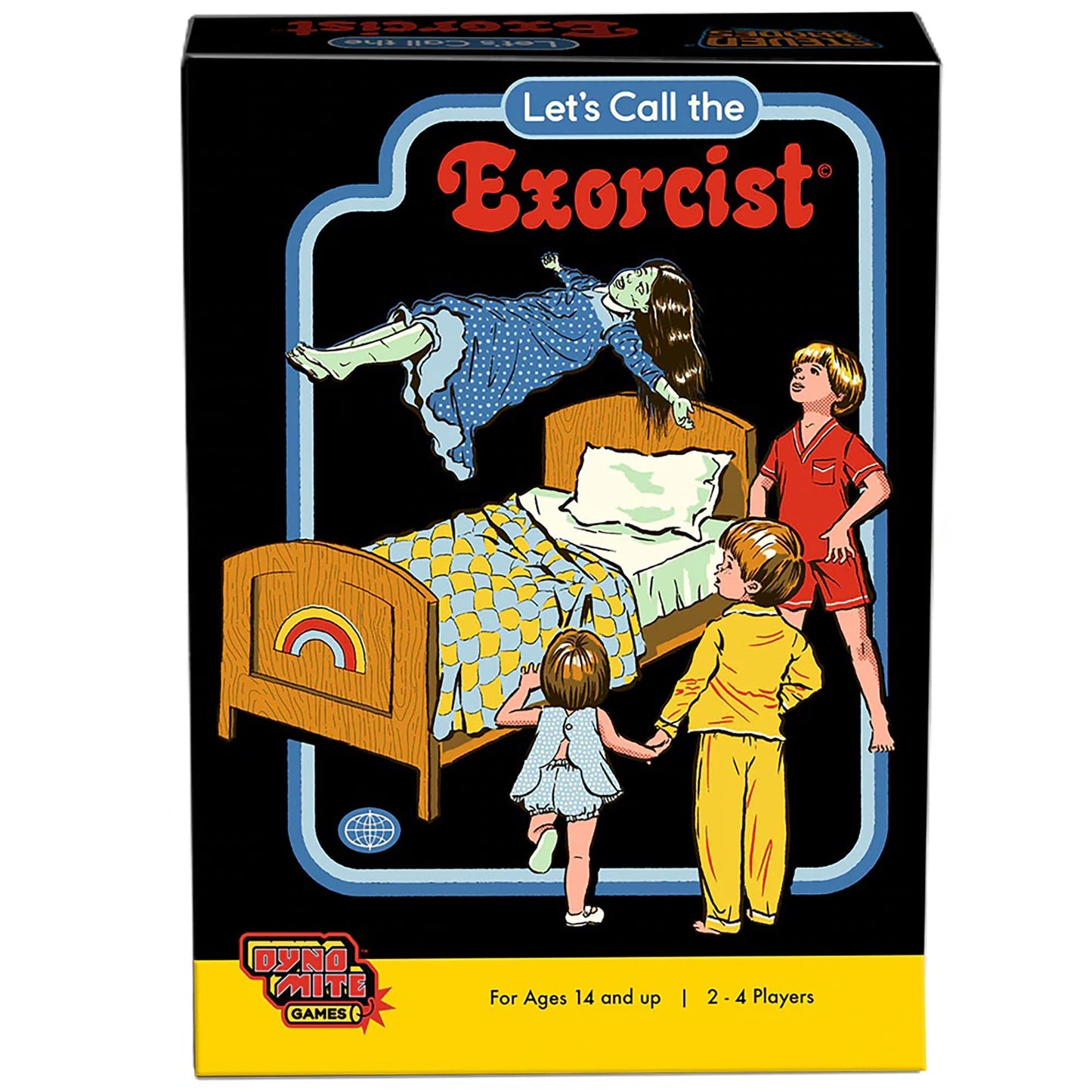 Cryptozoic Entertainment Let's Call The Exorcist: Steven Rhodes Games VOL. 2 - Dark Retro Social Deduction Game, Ages 14+, 4-8 Players, 20-45 Min