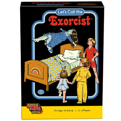 Cryptozoic Entertainment Let's Call The Exorcist: Steven Rhodes Games VOL. 2 - Dark Retro Social Deduction Game, Ages 14+, 4-8 Players, 20-45 Min