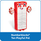 hand2mind Numberblock Ten Playful Pal, Plush Figure Toys, Numbers for Toddlers, Cute Stuffies, Preschool Math Learning Toys, Stuffed Animal, Small