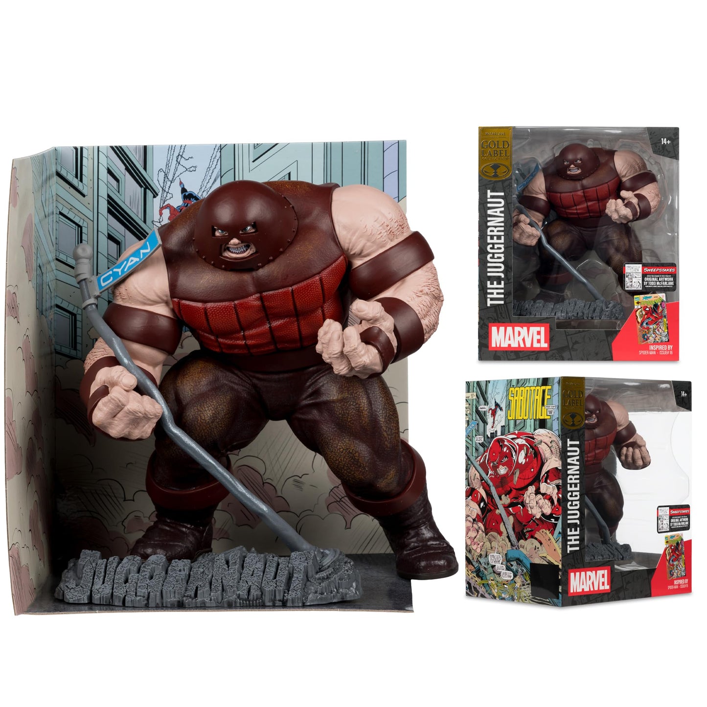 MARVEL COLLECTION 1:10TH WV6 - THE JUGGERNAUT (SPIDER-MAN #16)