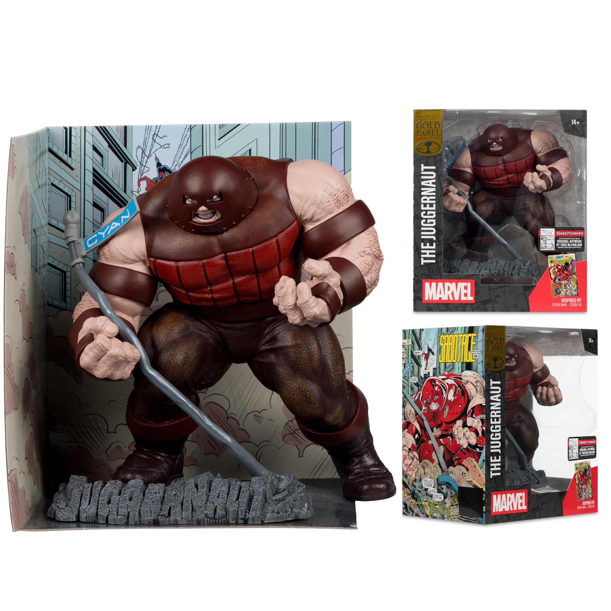 MARVEL COLLECTION 1:10TH WV6 - THE JUGGERNAUT (SPIDER-MAN #16)
