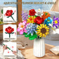 Rasout Flowers Bouquet Building Set - 12 Kinds of Flowers Botanical Collection and Decorative Home for Mother's Day, Birthdays, Gifts Ideal for 6+