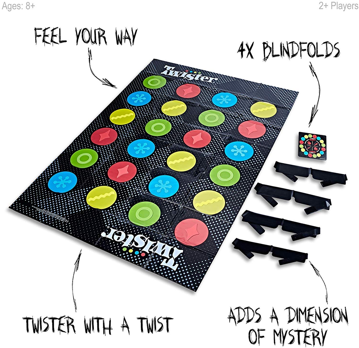 Blindfolded Twister Game