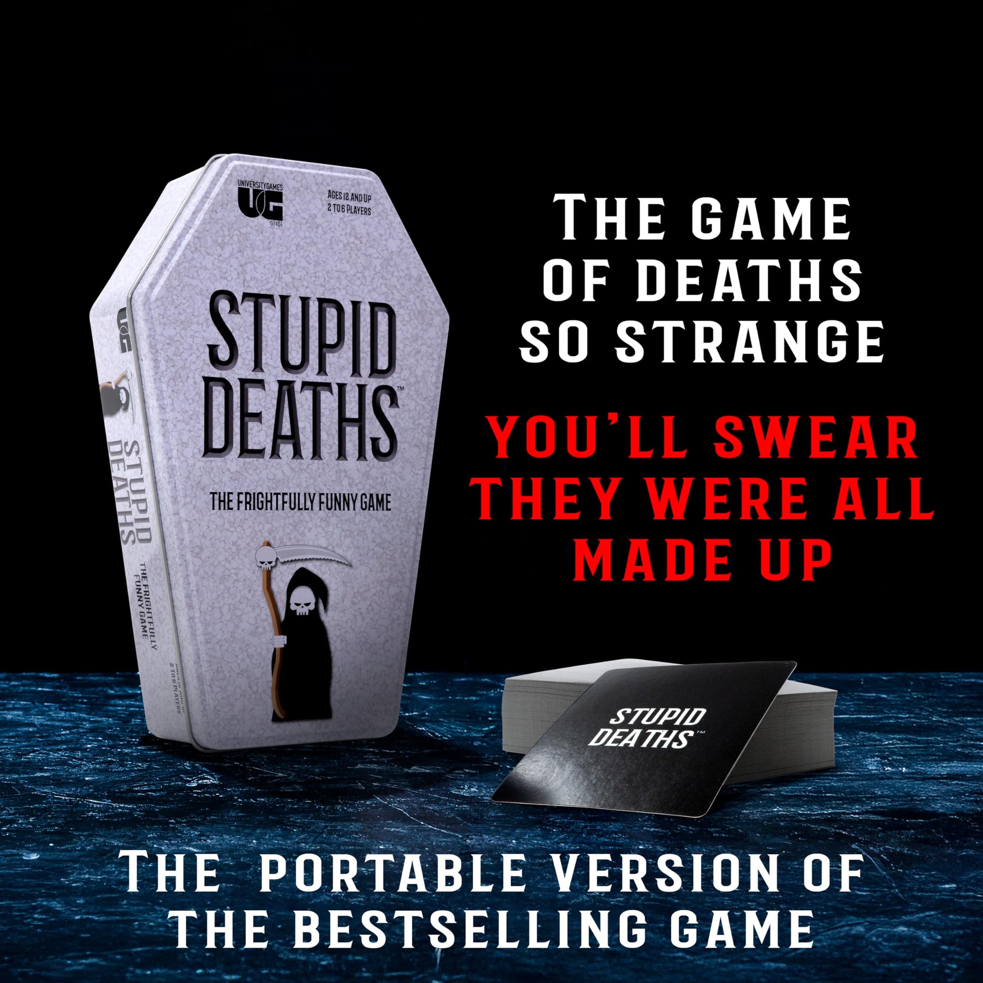 University Games, Stupid Deaths Coffin Tin Game