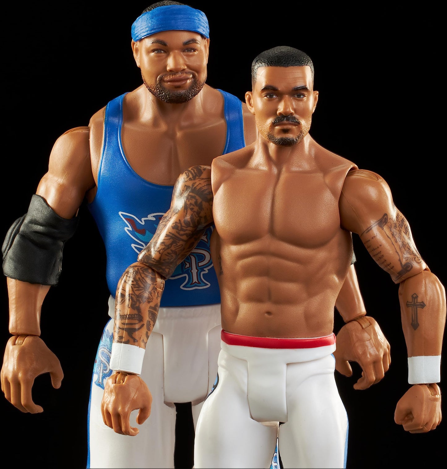 Mattel WWE Cody Rhodes vs Austin Theory Championship Showdown Action Figure 2-Pack with Championship, 6-inch