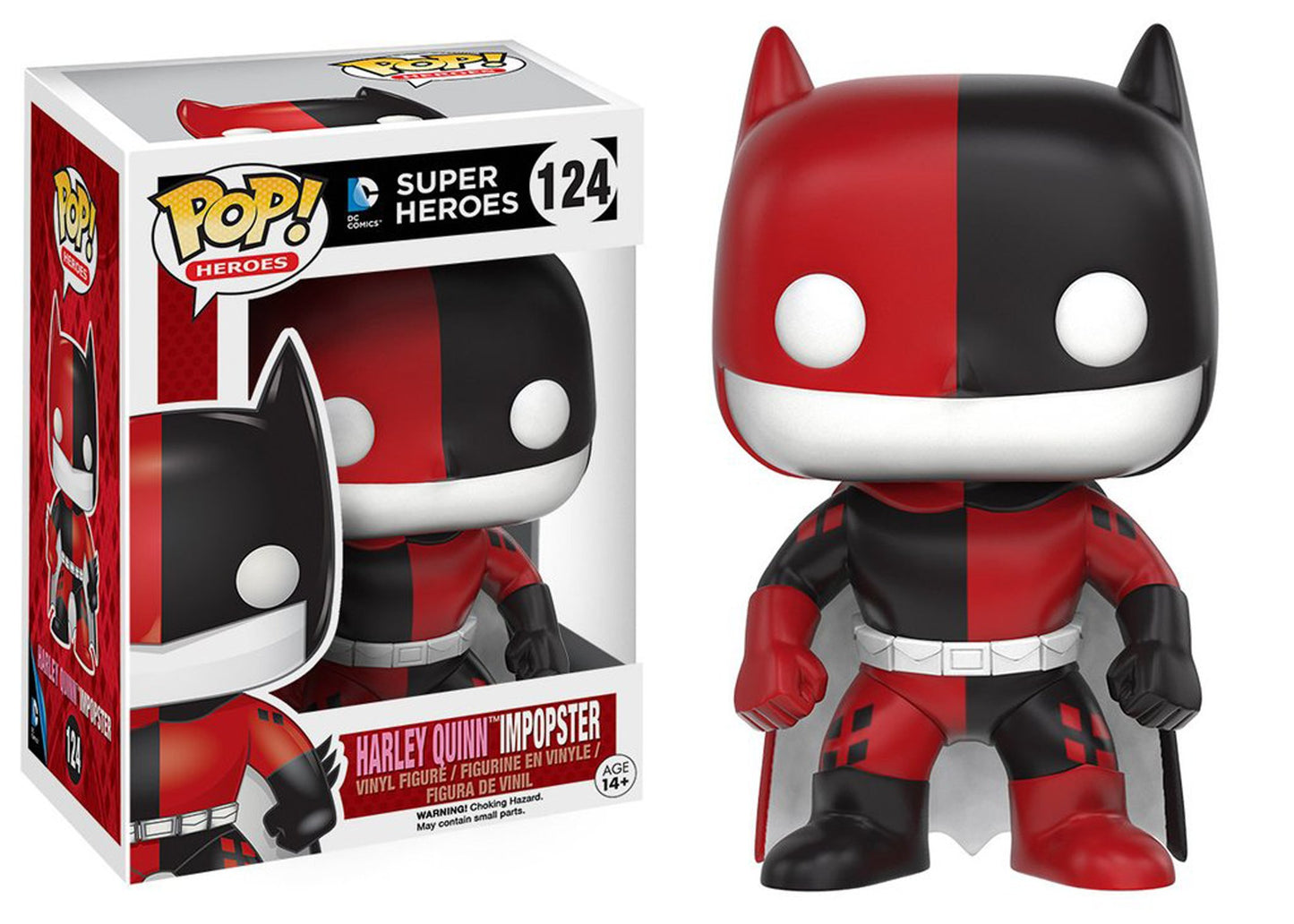 Funko ImPOPster: POP! Heroes Collectors Set Includes Batman/Harley, Batman/Riddler & Batgirl/Posion Ivy