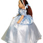 Blue Princess Dress with Tiara for 14-Inch Dolls | Premium Quality & Trendy Design | Dolls Clothes