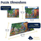 White Mountain 1000 Piece Jigsaw Puzzle 4th of July, Summer in The City