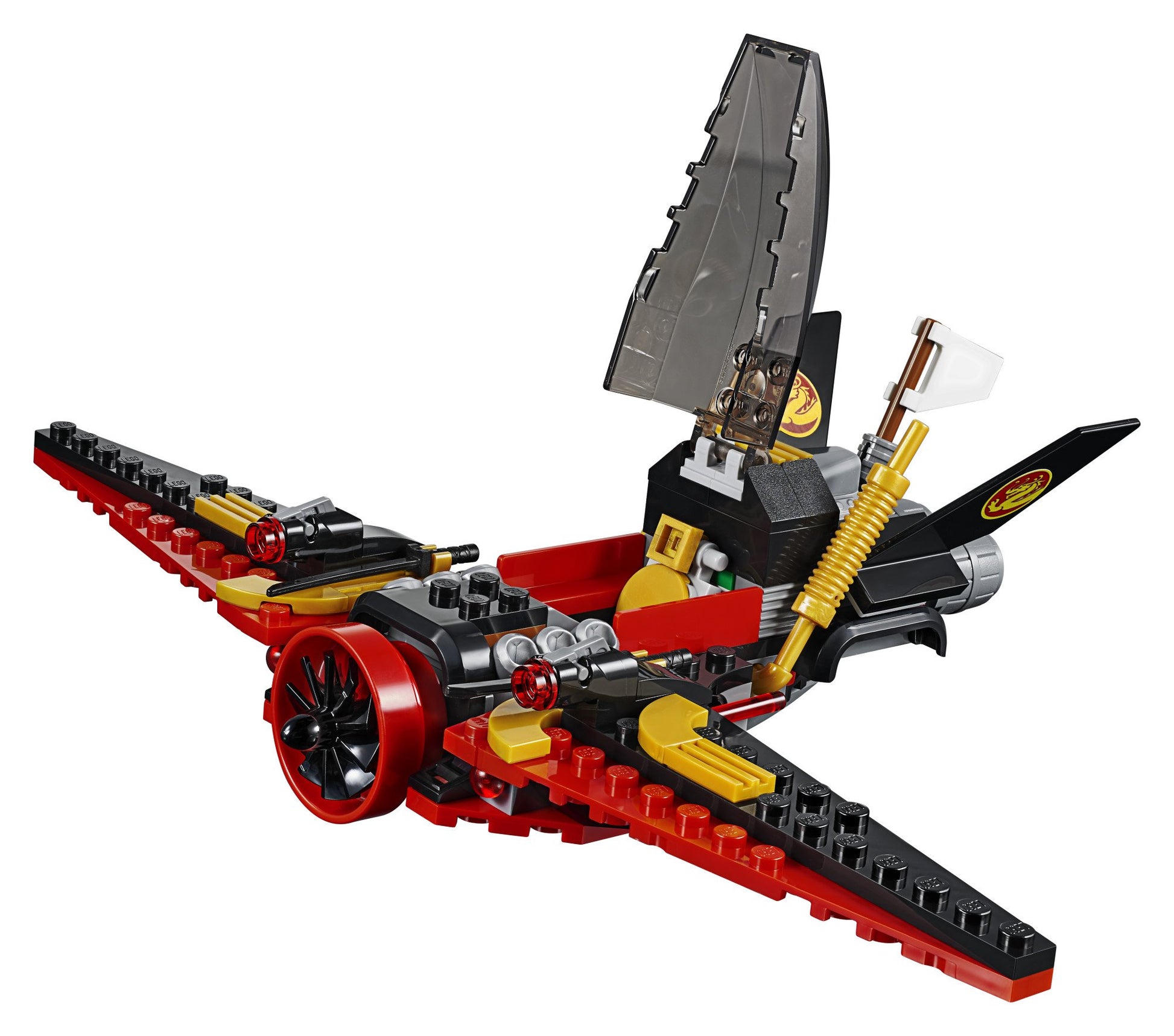 LEGO NINJAGO Masters of Spinjitzu: Destiny’s Wing 70650 Building Kit (181 Pieces)