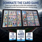 Premium TCG Card Binder For 480 Side Loading Pockets | Sports Trading Card Binder 12 Pocket Zipper, Collectible Trading, Magic, MTG, Baseball
