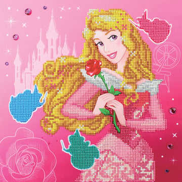 Diamond Dotz Aurora Graceful Disney Diamond Painting Kits for Adults - Diamond Art Kits a Relaxing Creative Craft Kit with Dotz Gems 12.6"x12.6"