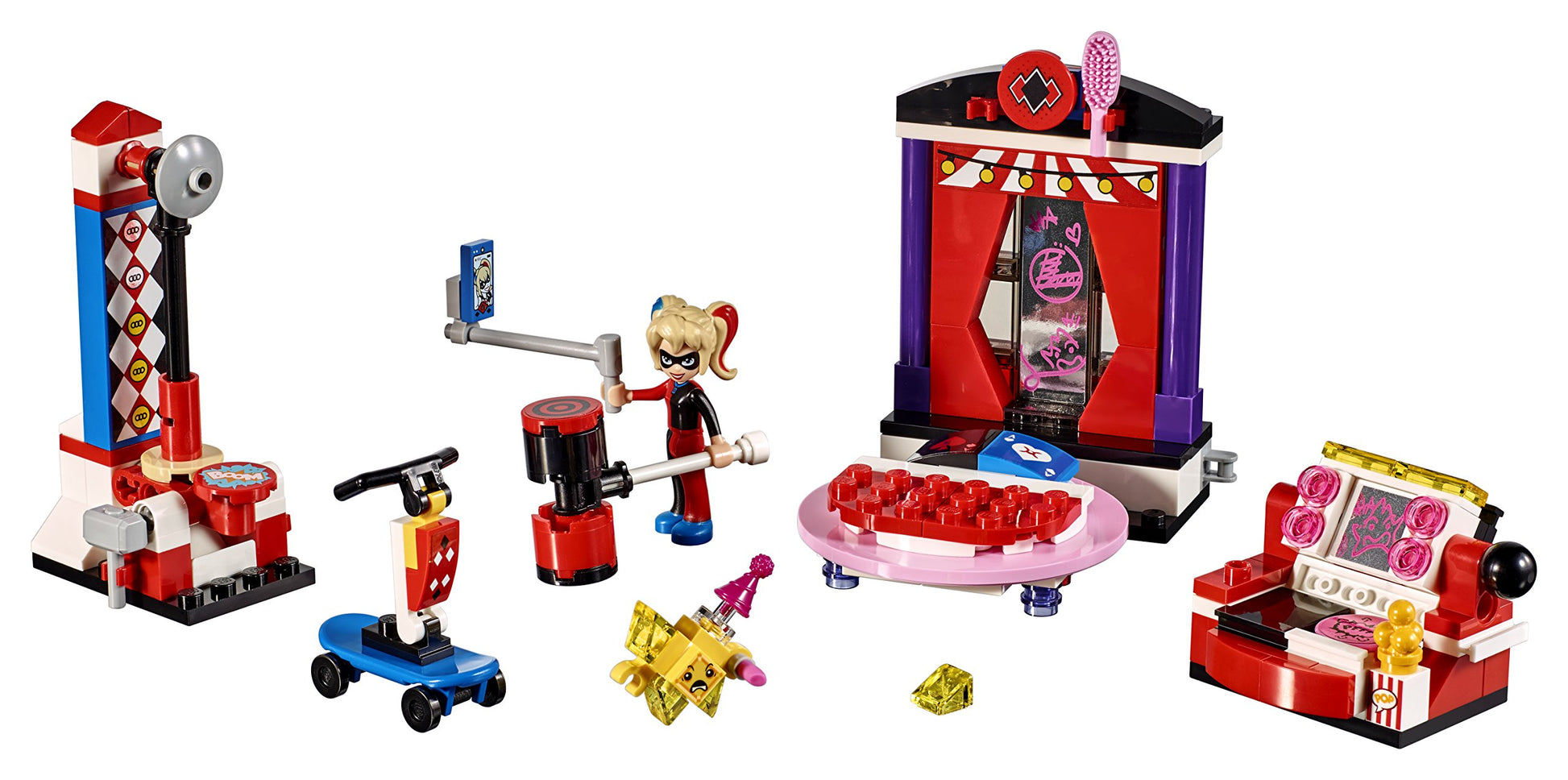 LEGO DC Super Hero Girls Harley Quinn Dorm 41236 Building Kit (176 Piece)