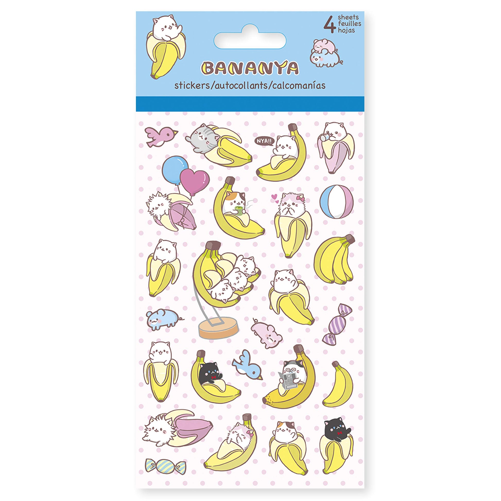 Trends International Bananya - Standard 4 Sheet 10Count Bundle