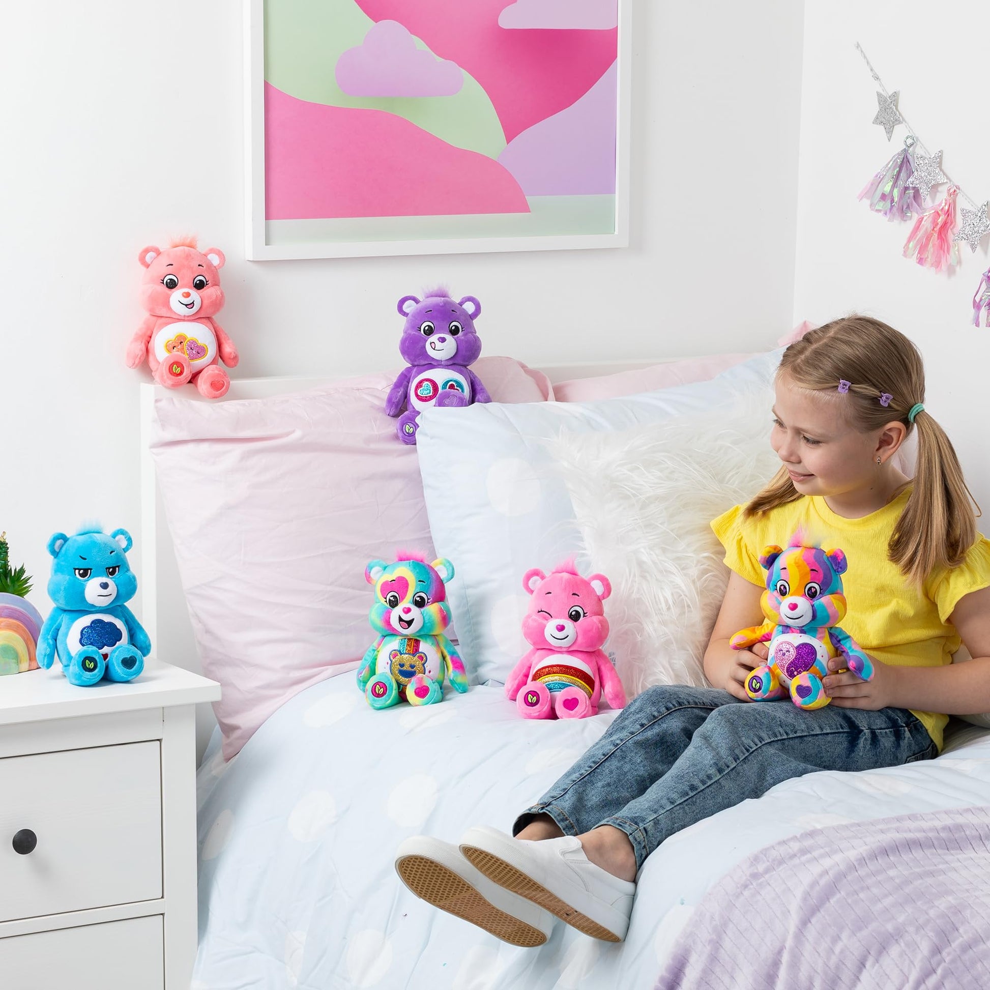 Care Bears - Fun Size - Cheer Bear Sparkle Plushie
